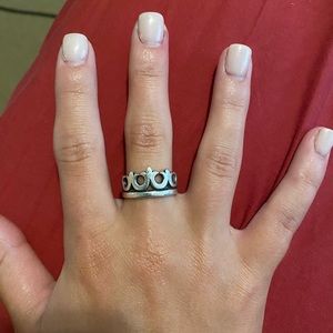 James Avery crown ring